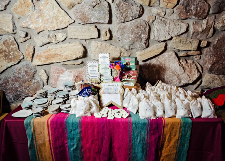 A Colorful Summer Camp Themed Wedding via TheELD.com