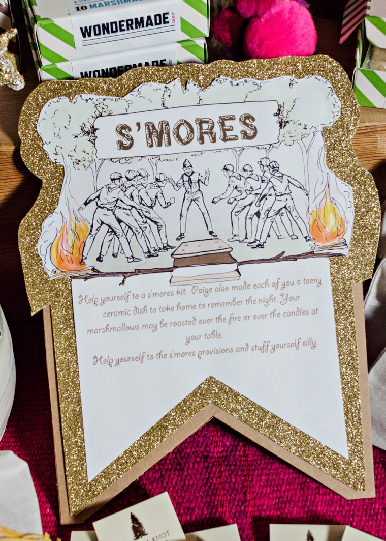 A Colorful Summer Camp Themed Wedding via TheELD.com