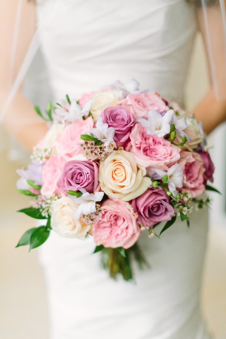 A Romantic Lavender and Yellow Wedding via TheELD.com