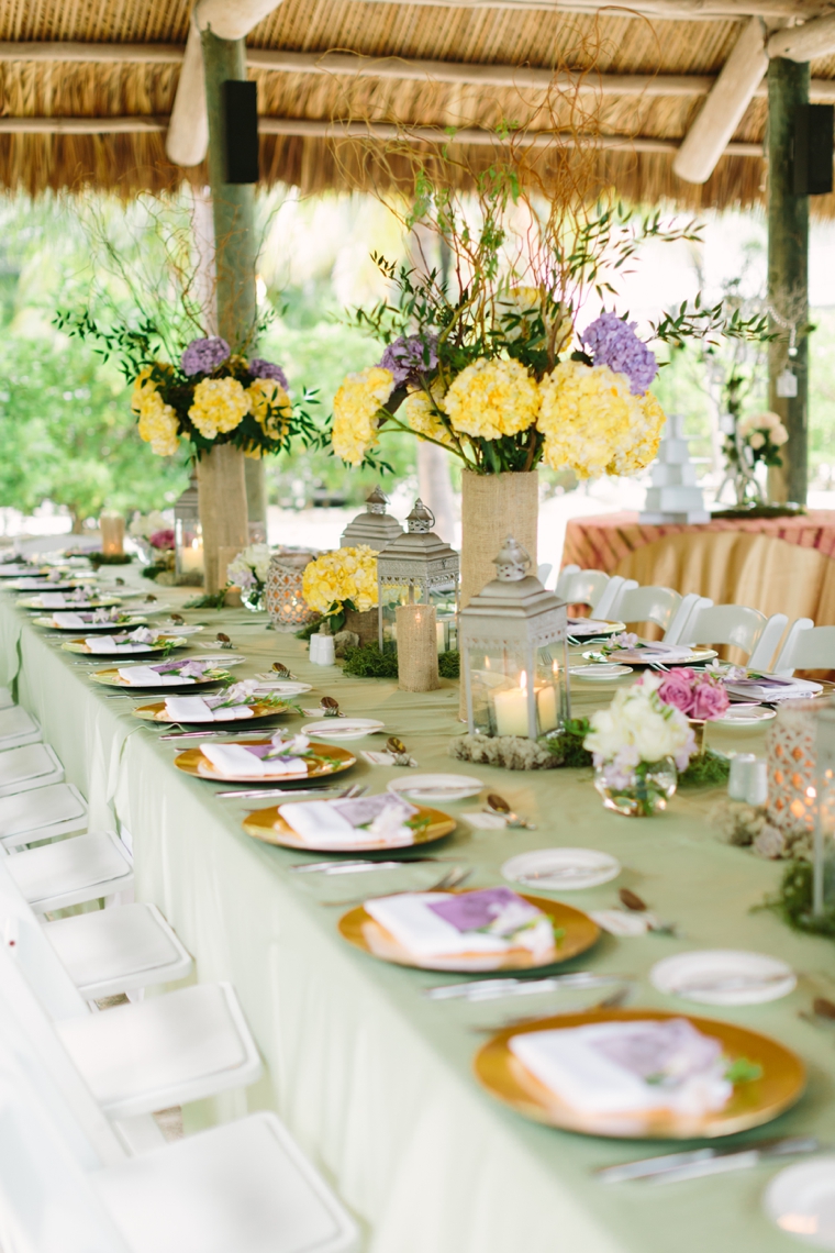 A Romantic Lavender and Yellow Wedding via TheELD.com