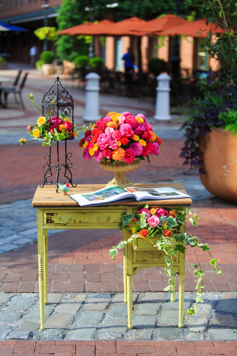 Colorful New Orleans Garden Wedding Inspiration via TheELD.com