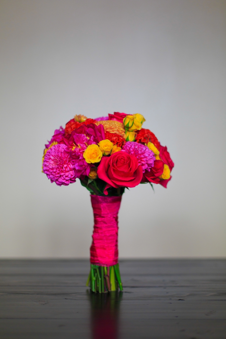 Colorful New Orleans Garden Wedding Inspiration via TheELD.com