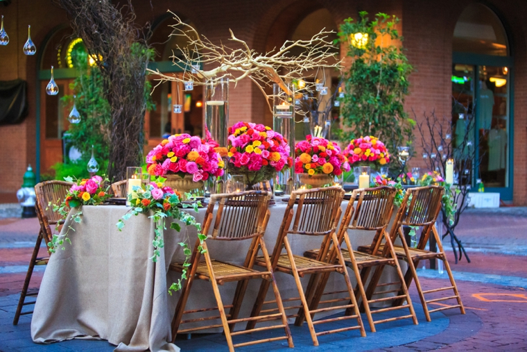 Colorful New Orleans Garden Wedding Inspiration via TheELD.com