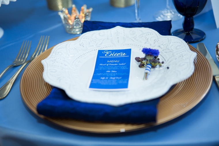 Dazzling Blue Wedding Ideas via TheELD.com