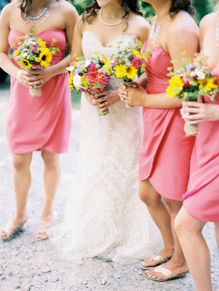 Eco Friendly North Carolina Farm Wedding via TheELD.com