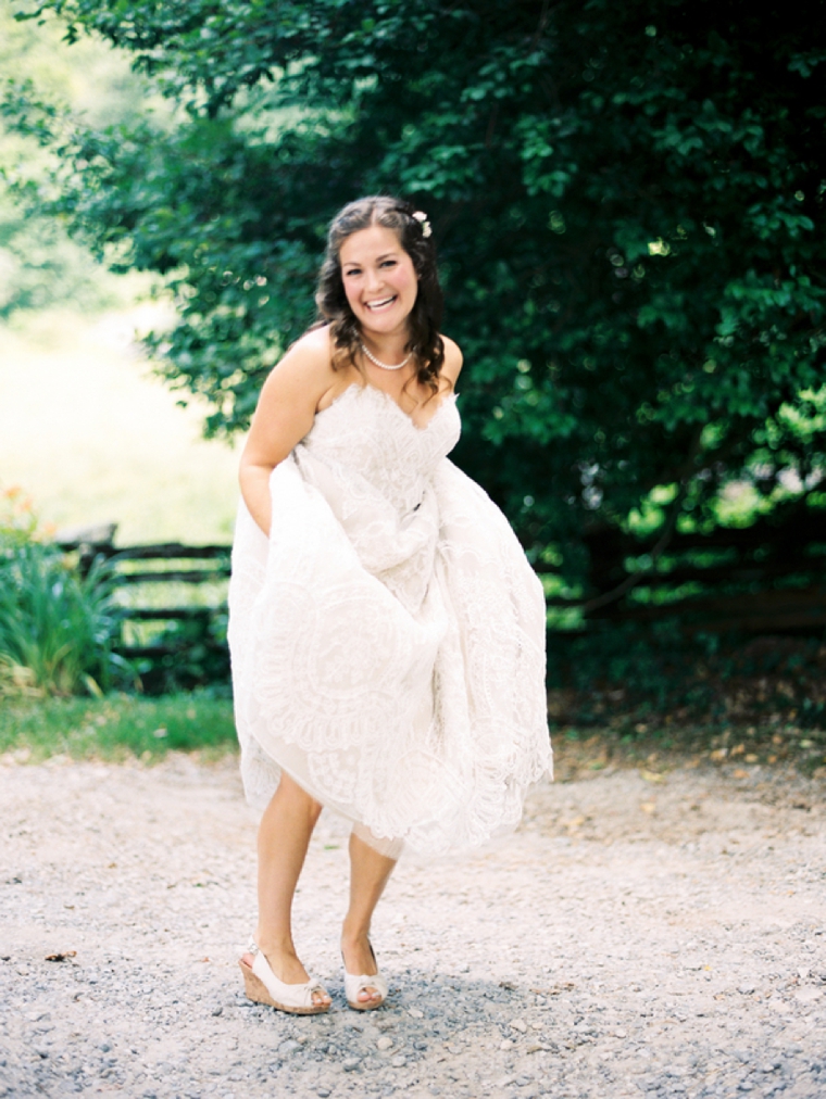 Eco Friendly North Carolina Farm Wedding via TheELD.com