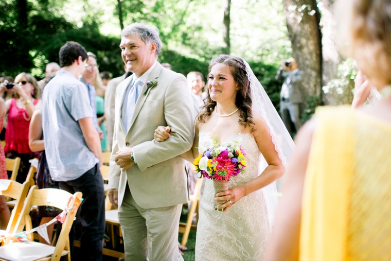 Eco Friendly North Carolina Farm Wedding via TheELD.com