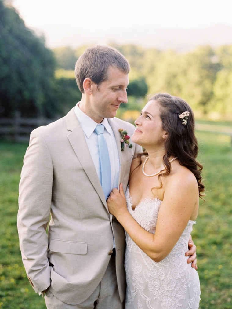 Eco Friendly North Carolina Farm Wedding via TheELD.com