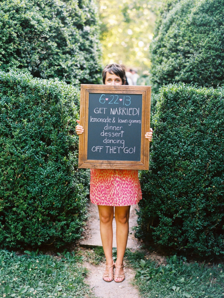 Eco Friendly North Carolina Farm Wedding via TheELD.com