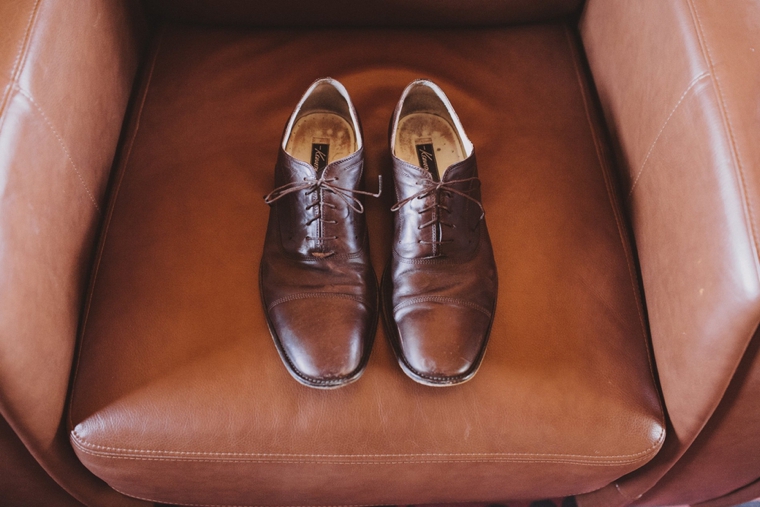 Elegant Gray and White Santa Ynez Wedding via TheELD.com