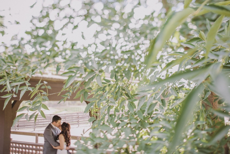 Elegant Gray and White Santa Ynez Wedding via TheELD.com