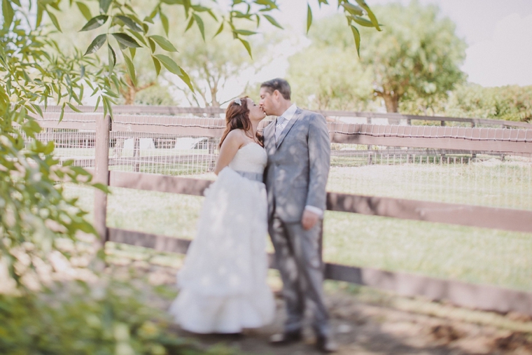 Elegant Gray and White Santa Ynez Wedding via TheELD.com