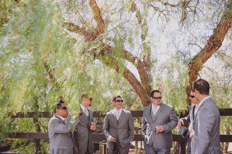 Elegant Gray and White Santa Ynez Wedding via TheELD.com