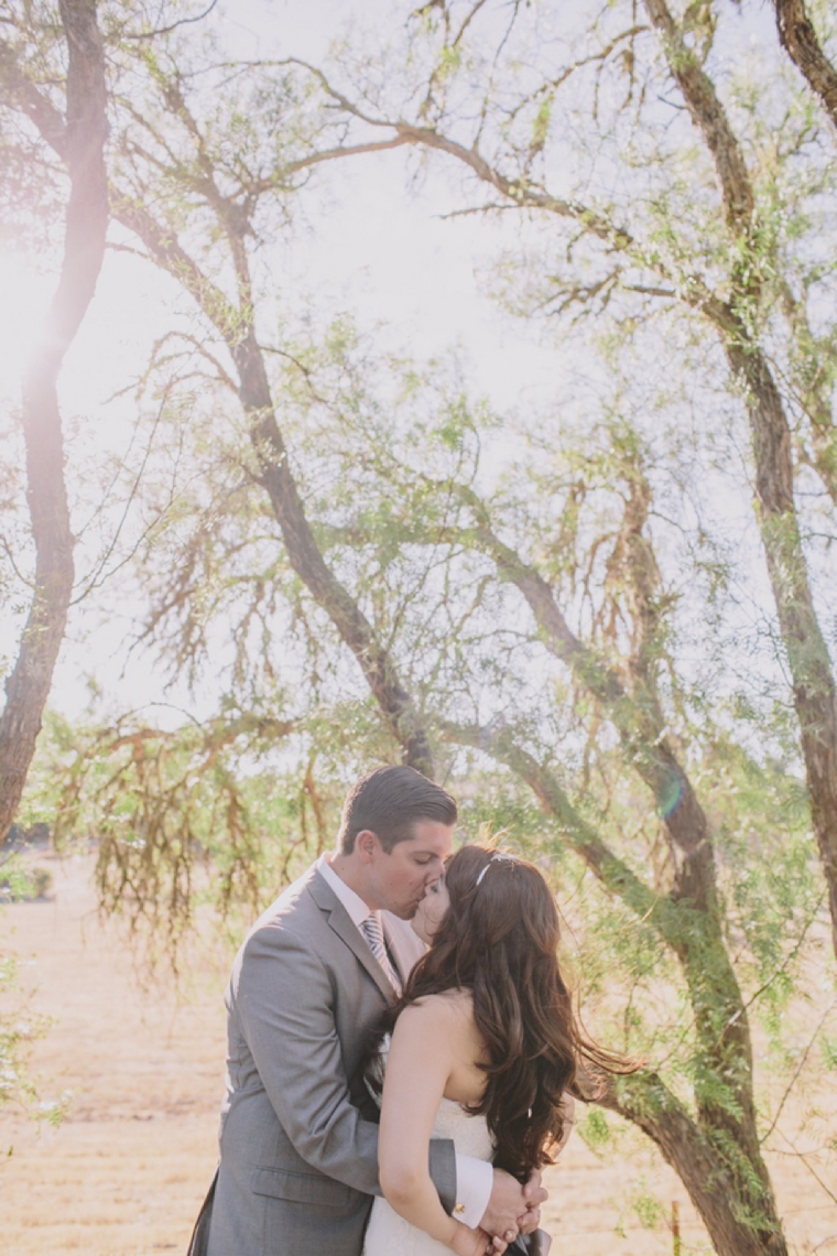 Elegant Gray and White Santa Ynez Wedding via TheELD.com