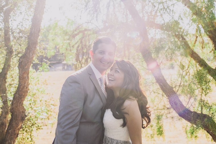 Elegant Gray and White Santa Ynez Wedding via TheELD.com