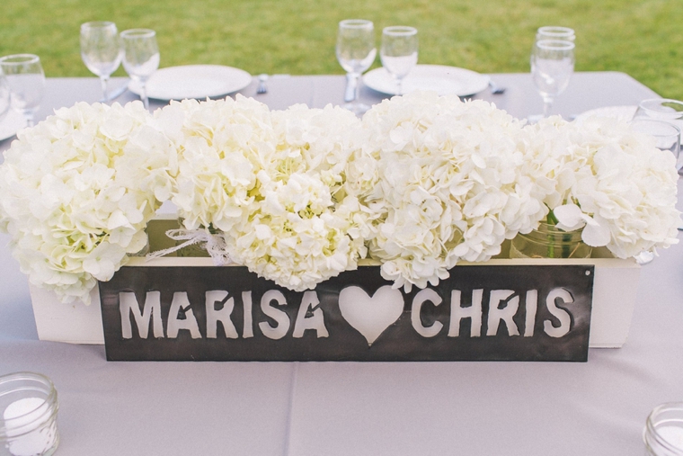 Elegant Gray and White Santa Ynez Wedding via TheELD.com