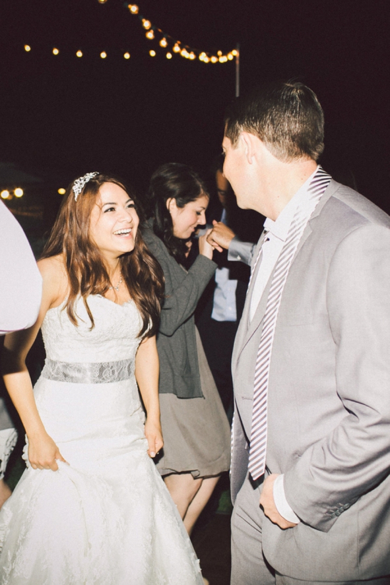 Elegant Gray and White Santa Ynez Wedding via TheELD.com