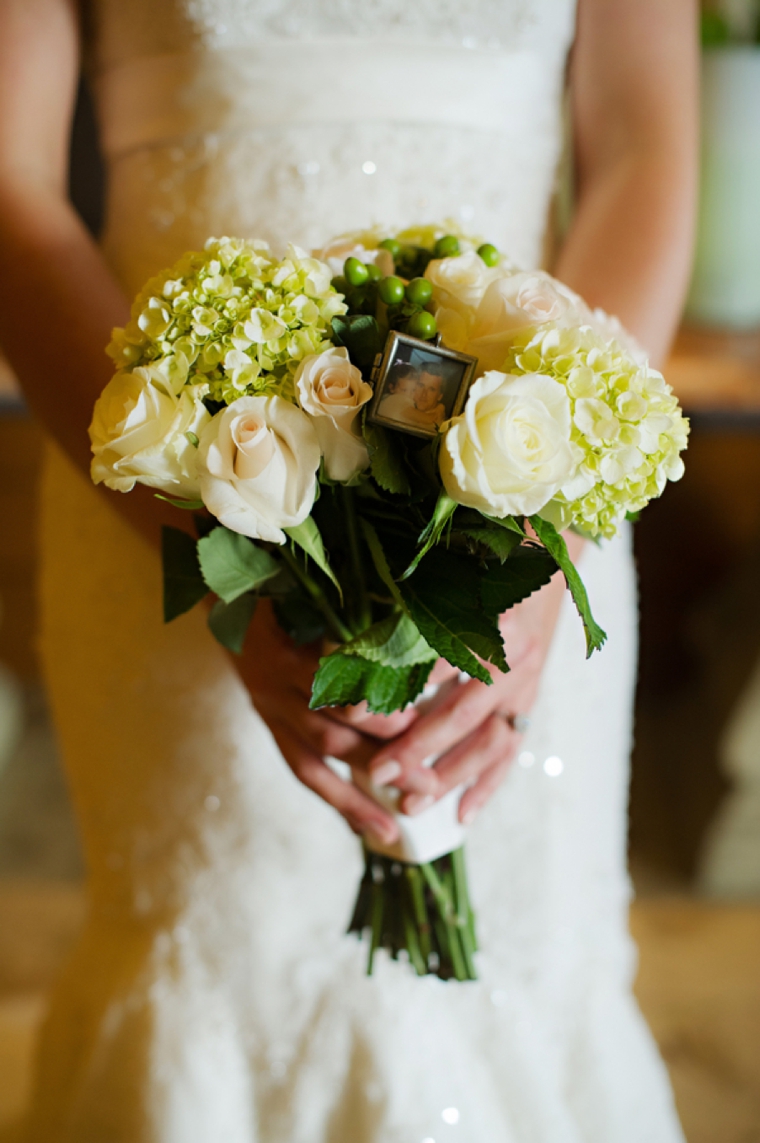 Elegant Hot Pink and Green Wedding via TheELD.com