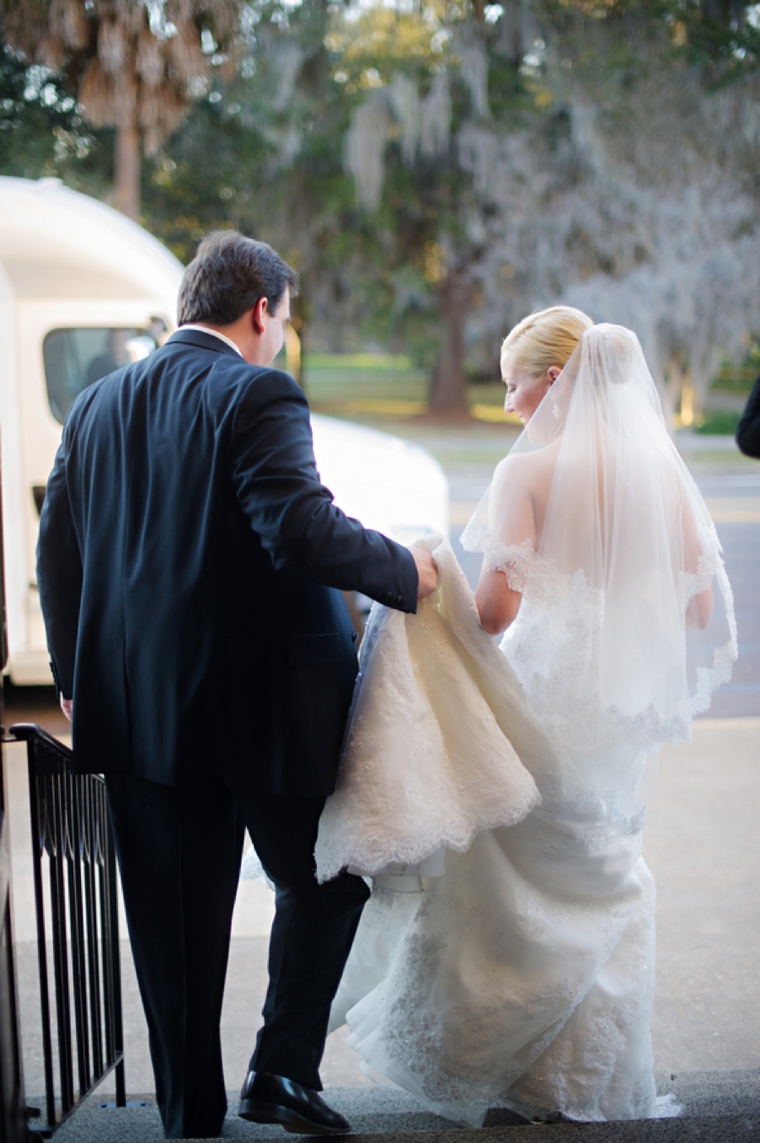 Elegant Hot Pink and Green Wedding via TheELD.com