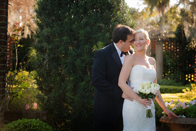 Elegant Hot Pink and Green Wedding via TheELD.com