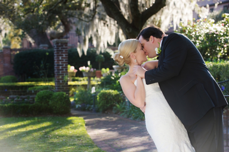 Elegant Hot Pink and Green Wedding via TheELD.com