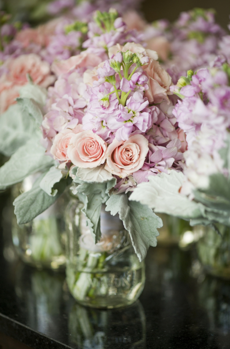 A Romantic Florida Navy and Pink Wedding via TheELD.com