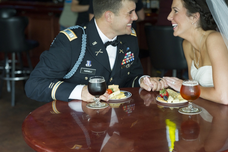 A Romantic Florida Navy and Pink Wedding via TheELD.com