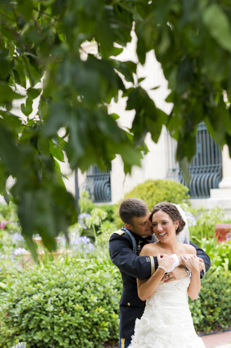 A Romantic Florida Navy and Pink Wedding via TheELD.com