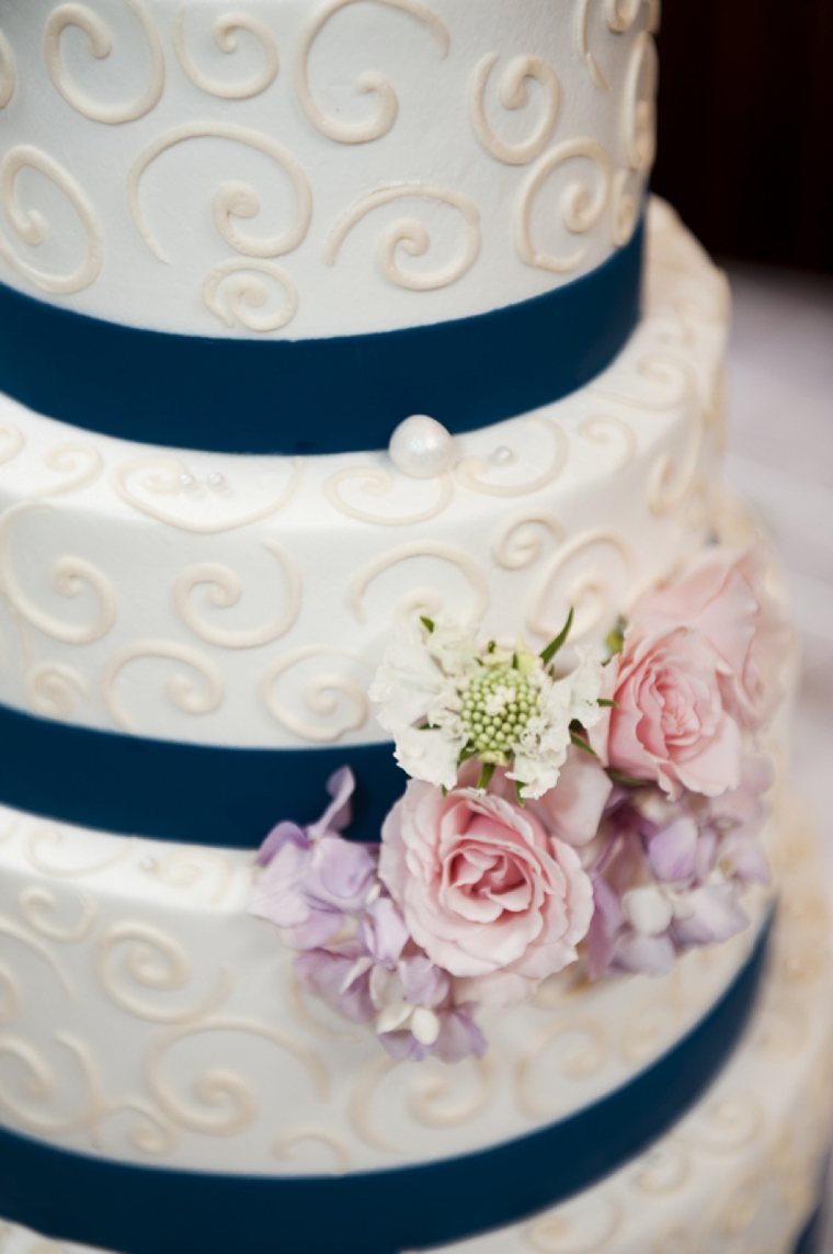 A Romantic Florida Navy and Pink Wedding via TheELD.com