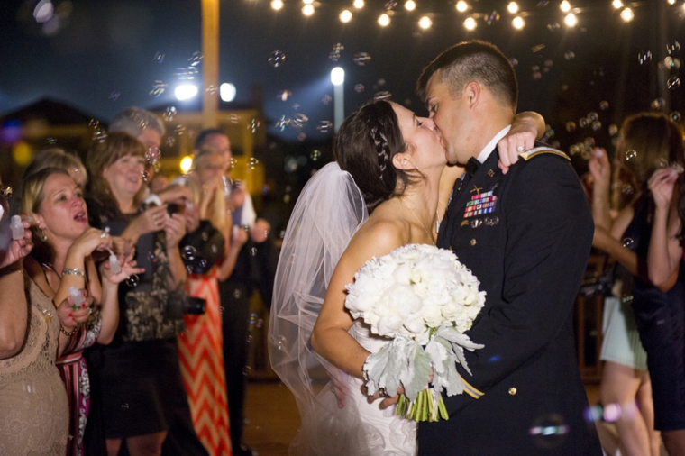 A Romantic Florida Navy and Pink Wedding via TheELD.com