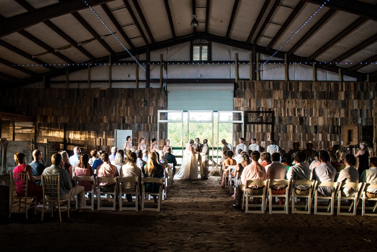 Rustic Chic Blush and White Wedding via TheELD.com