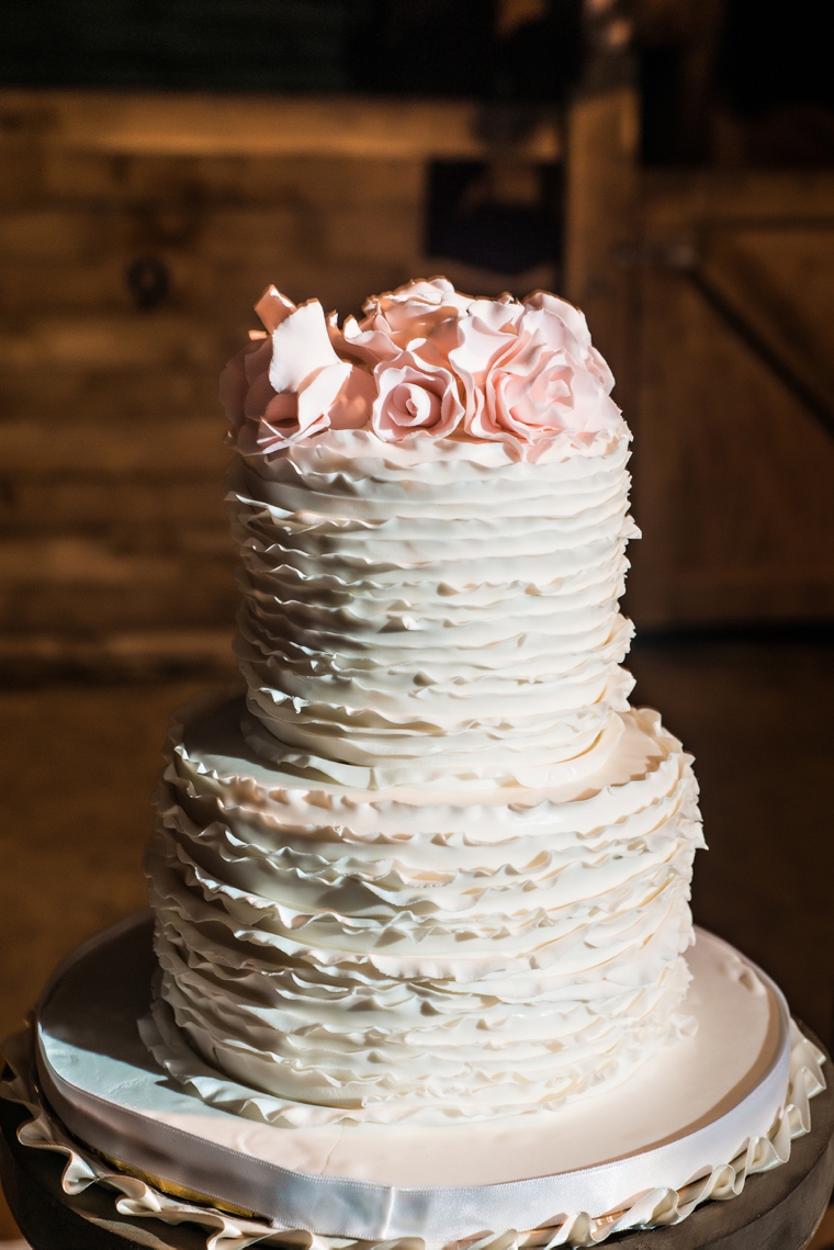 Rustic Chic Blush and White Wedding via TheELD.com