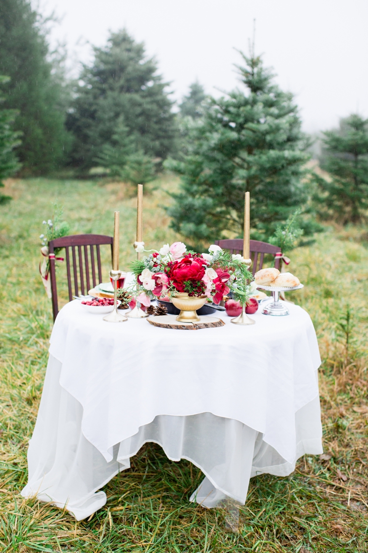 Rustic Chic Red and White Wedding Inspiration via TheELD.com