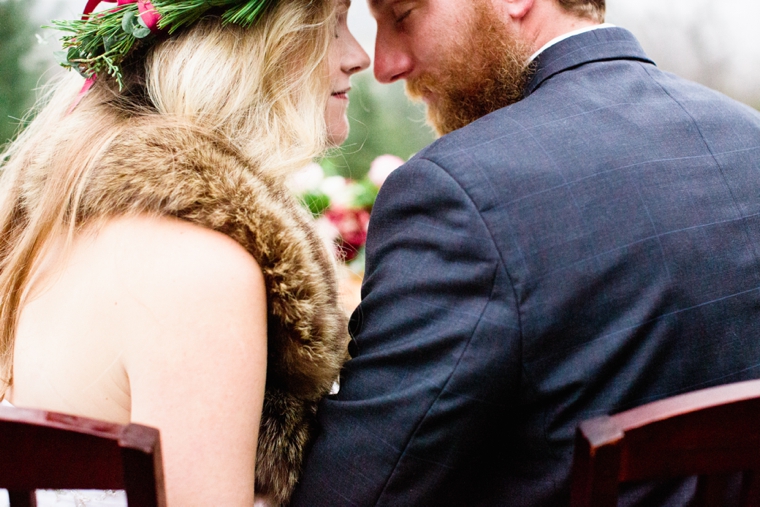 Rustic Chic Red and White Wedding Inspiration via TheELD.com