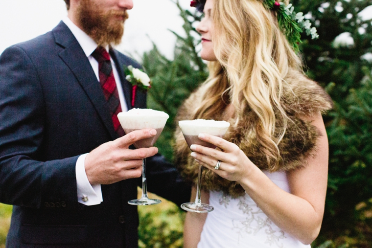 Rustic Chic Red and White Wedding Inspiration via TheELD.com