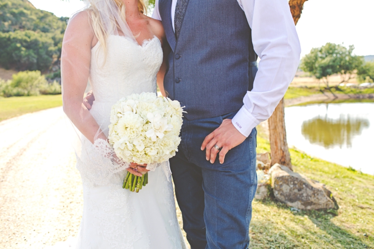 Rustic Lavender and White Wedding via TheELD.com