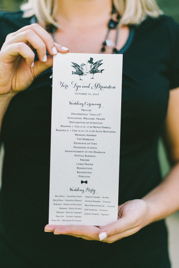 8 Wedding Ceremony Program Ideas Every Last Detail