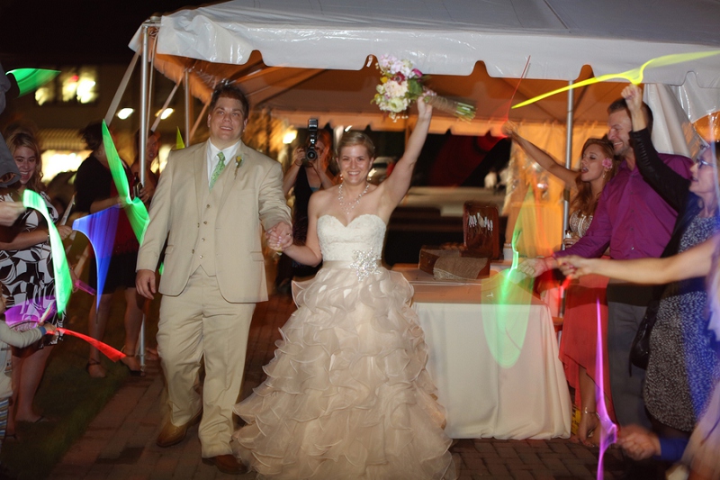 Rustic Blush and Mint Alabama Wedding via TheELD.com