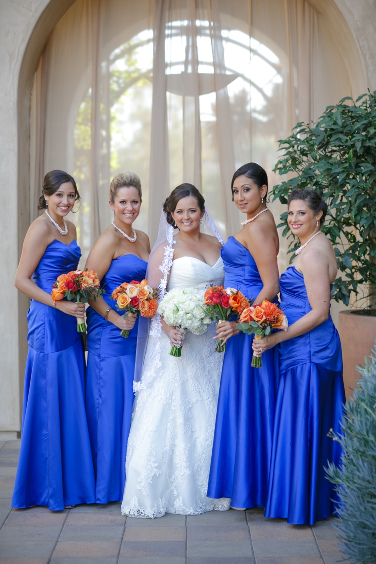 A Cobalt Blue Spanish Inspired Wedding via TheELD.com