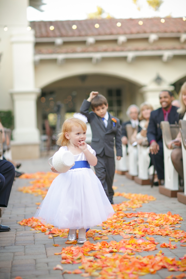 A Cobalt Blue Spanish Inspired Wedding via TheELD.com