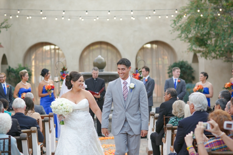 A Cobalt Blue Spanish Inspired Wedding via TheELD.com