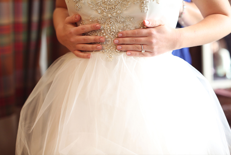 Mint Rustic Elegant Alabama Wedding via TheELD.com