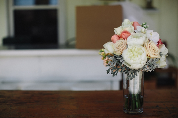 A Romantic Coral & White Florida Wedding via TheELD.com