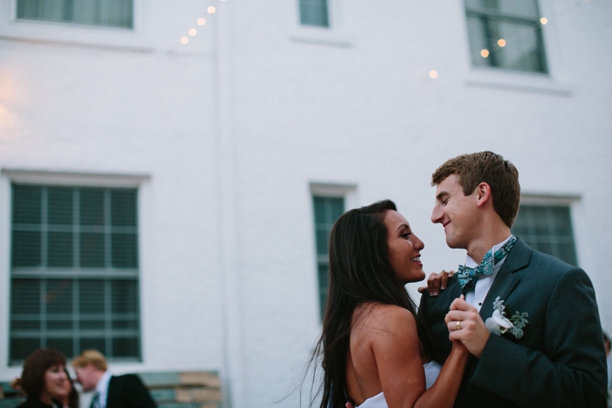 A Romantic Coral & White Florida Wedding via TheELD.com