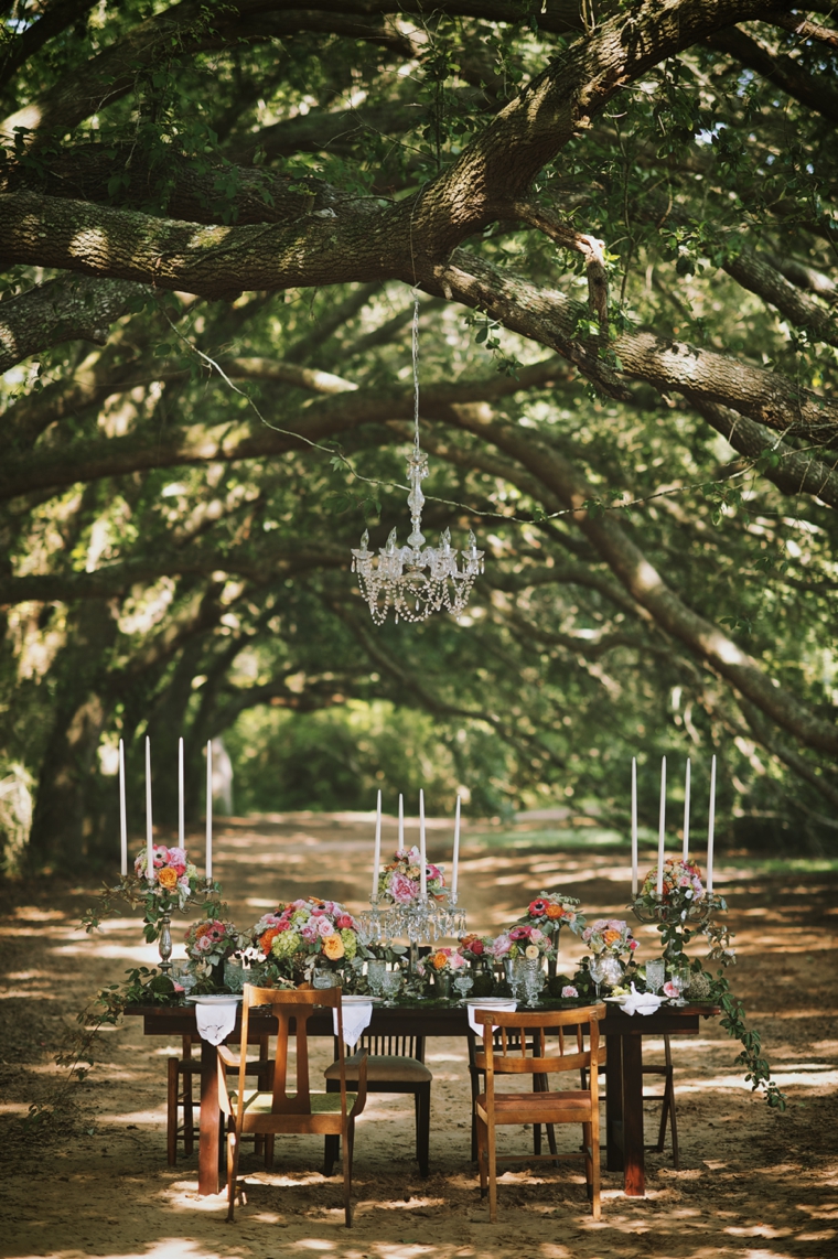Colorful Garden Wedding Inspiration via TheELD.com