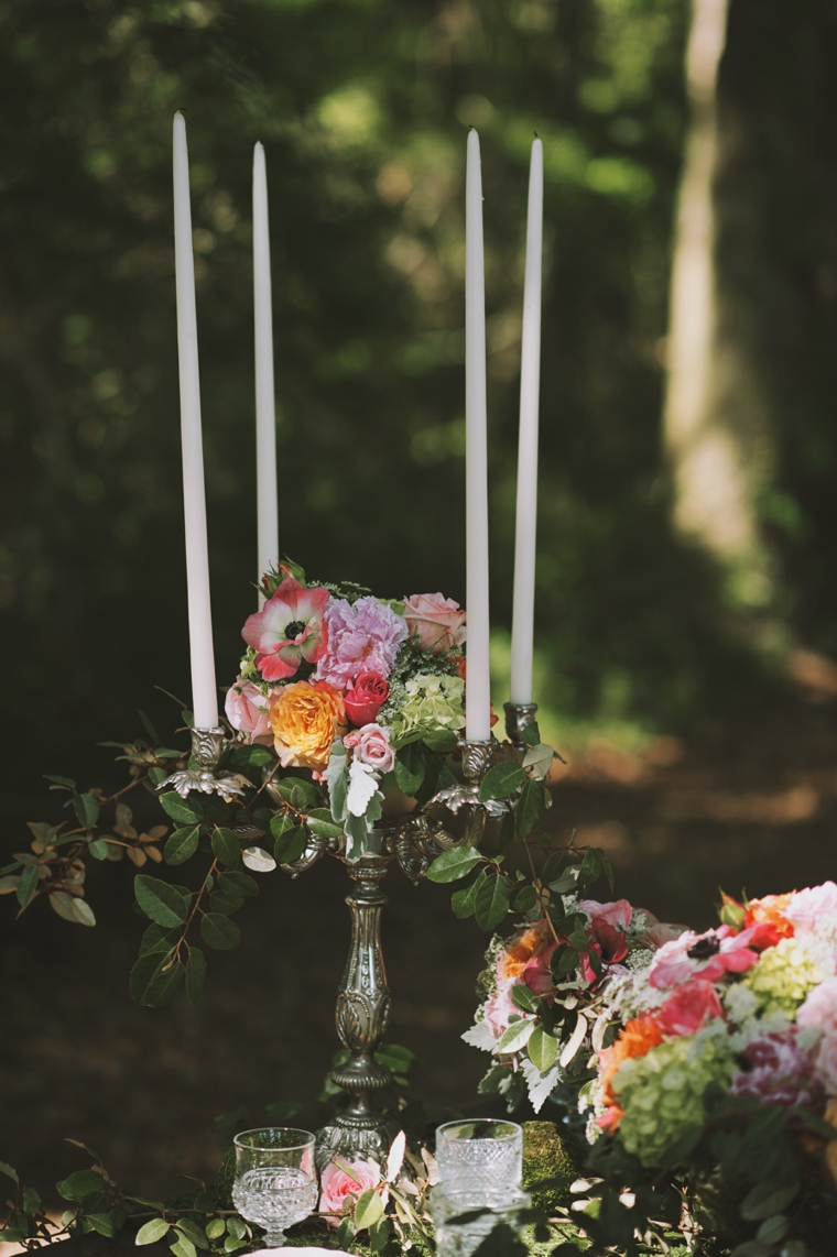 Colorful Garden Wedding Inspiration via TheELD.com