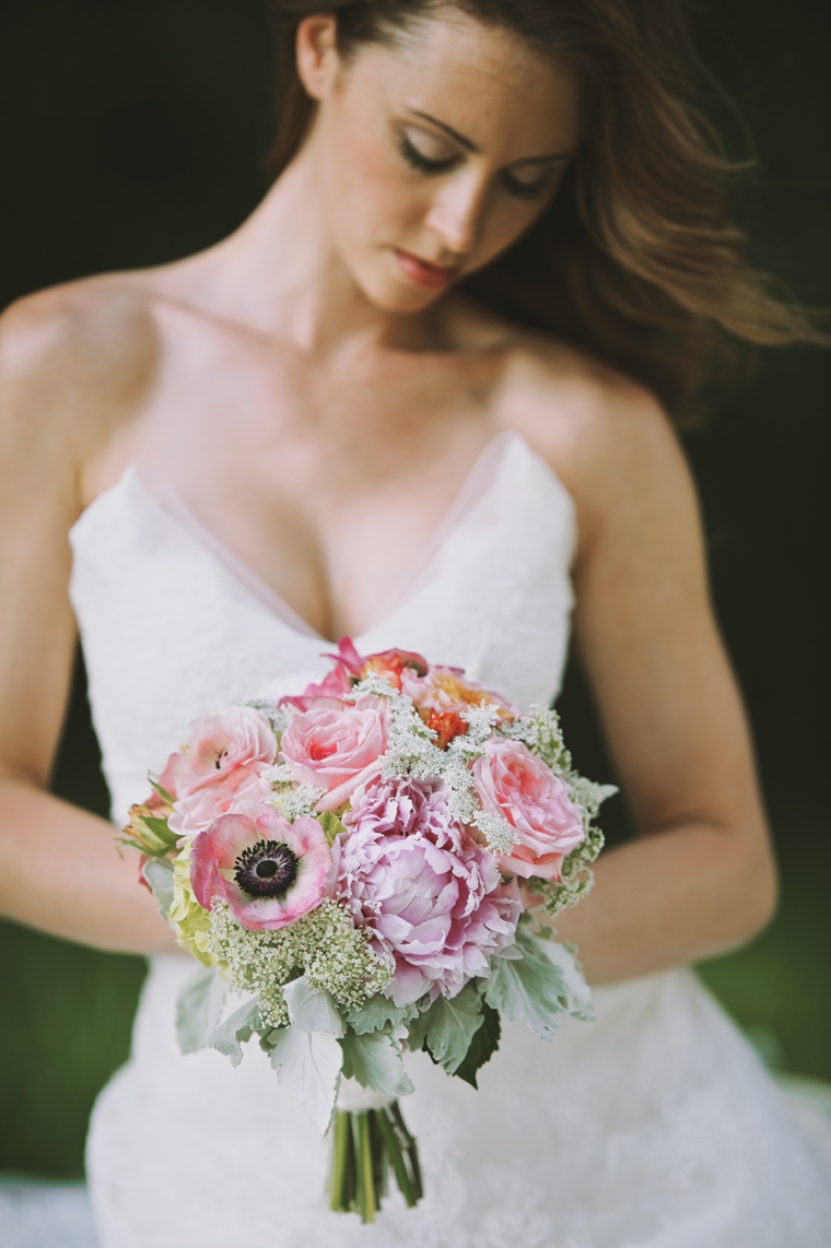 Colorful Garden Wedding Inspiration via TheELD.com