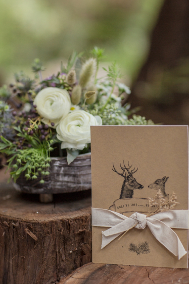 Eclectic Woodland Wedding Inspiration via TheELD.com