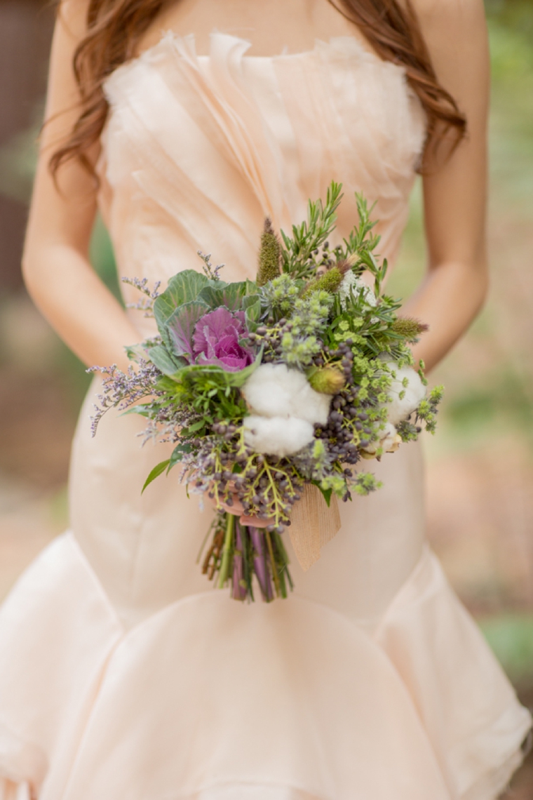 Eclectic Woodland Wedding Inspiration via TheELD.com