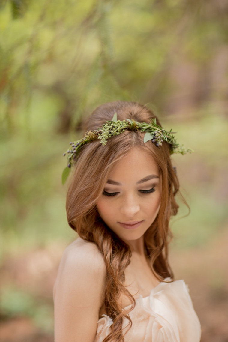 Eclectic Woodland Wedding Inspiration via TheELD.com